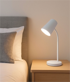 Adjustable & 3-Step Dimmable Table Lamp - Touch Switch on Base