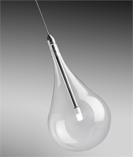 Chrome Teardrop Pendant Light – Exclusive Design