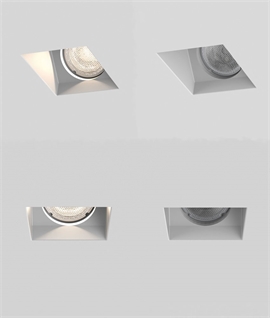 Trimless Plaster-in Downlight - Wallwashing 