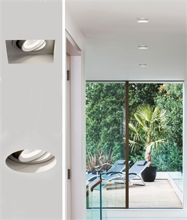 Adjustable Trimless LED Downlight - Integrated Pro-Grade LED