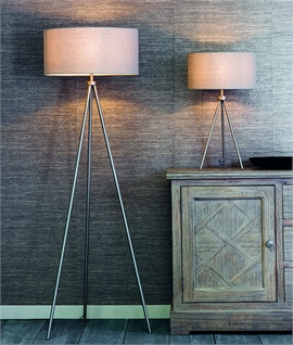 Tripod Base Floor Lamp - Stands 1525mm High