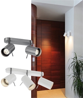 Tube Ceiling Bar - Twin and Triple Options