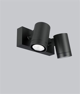 LED Twin Adjustable Bathroom Spotlight - For Walls or Ceilings