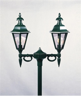 Stylish Exterior Twin Lantern for Lamp Post 