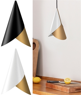 Danish Dual Colour Metal Cone Shade - Cornet by Umage