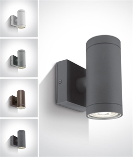 Up and Down GU10 Wall Light with Larger Mounting Plate