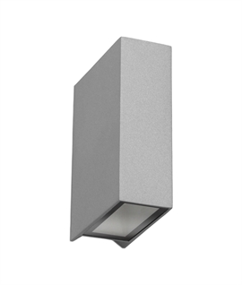 Contemporary Up/Down LED Wall Light for Modern Interiors and Exteriors