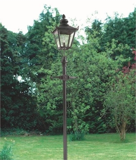 Victorian Scrolled Lamp Post