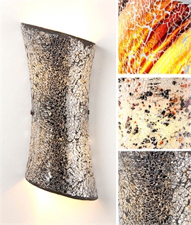 Mosaic Wall Sconces - Soft Lighting from a Hand-Made Product