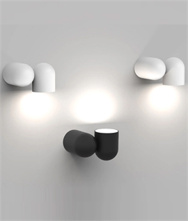 Single Wall Light with Pivoting Head - GU10 Lamps