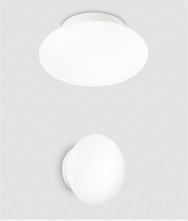 Small Opal Lights For Wall or Ceiling - IP Rated for Indoor or Outdoor