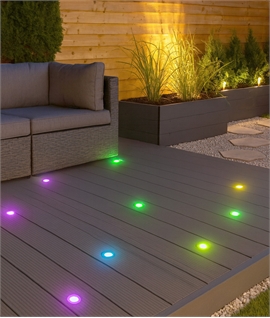 Waterproof IP67 Colour Controllable LED Lights & Remote 
