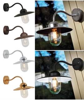 Exterior Weatherproof Well Light in 4 Finishes