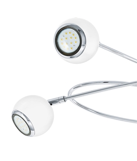 Semi-Flush Adjustable Spotlight Ceiling Light - 5 Shades