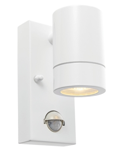 Budget Exterior Downlight for Walls with PIR Over-Ride 