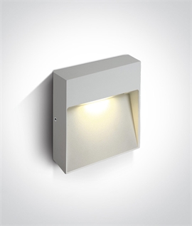 Larger Square IP54 Rated Low Level LED Light 