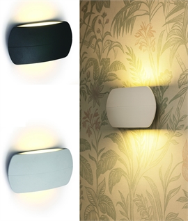 Slim Profile LED Up & Down Wall Light IP54 Rated