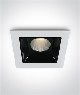 White & Black Reflector LED Recessed Downlight - 5 Options