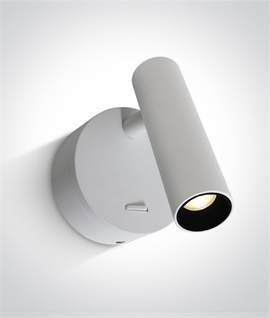 Aluminium Adjustable LED Bedside Wall Light - 3 Options