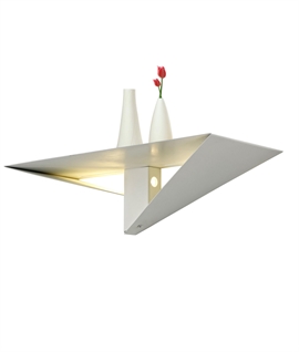 Triangular LED Wall Light - Up & Down Illumination - 3 Finishes