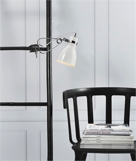Clamp Mounted Task Lamp with Trailing Lead