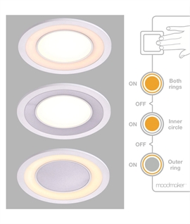 Recessed Corridor LED Downlight with Nightlight Mode
