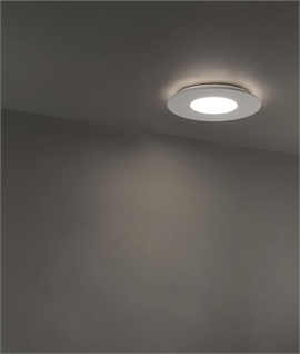 Back-Lit Low Profile Ceiling Light - Warm White LED Lamp