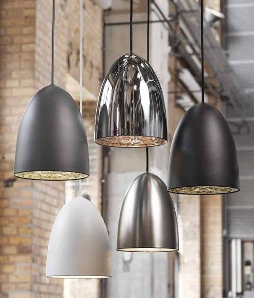 Classic Metal Bullet Pendant Light