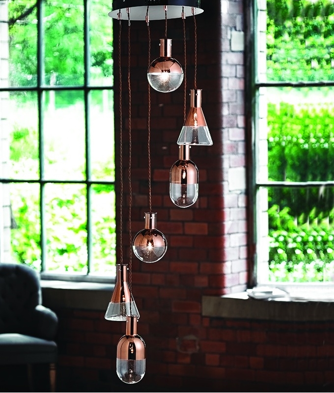 multi drop pendant lights