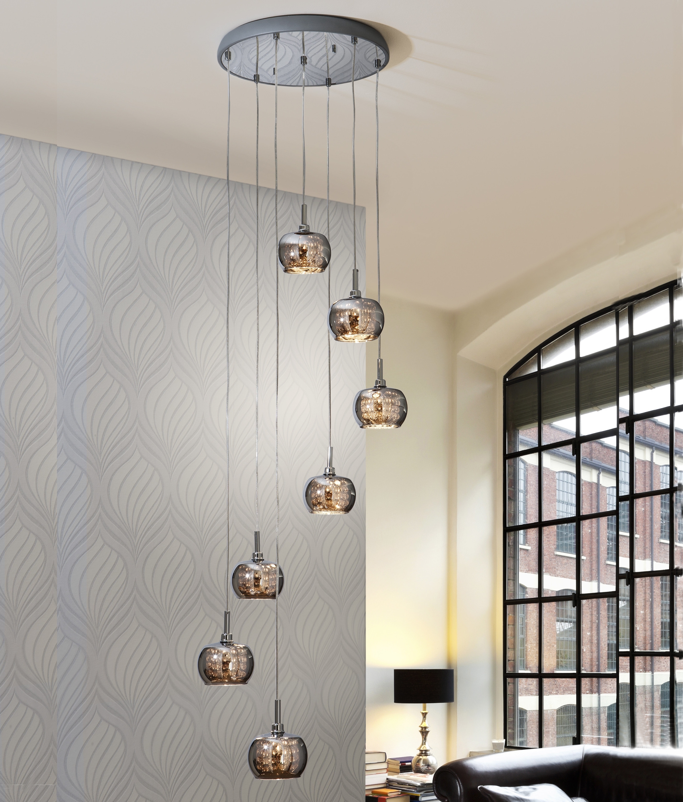 high ceiling pendant lights