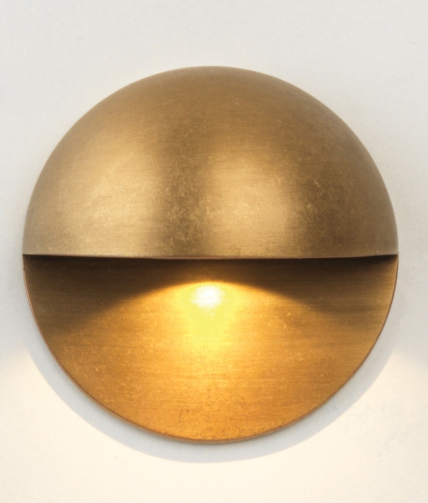round half dome led wall light ip65 rated outdoor ground christmas lights