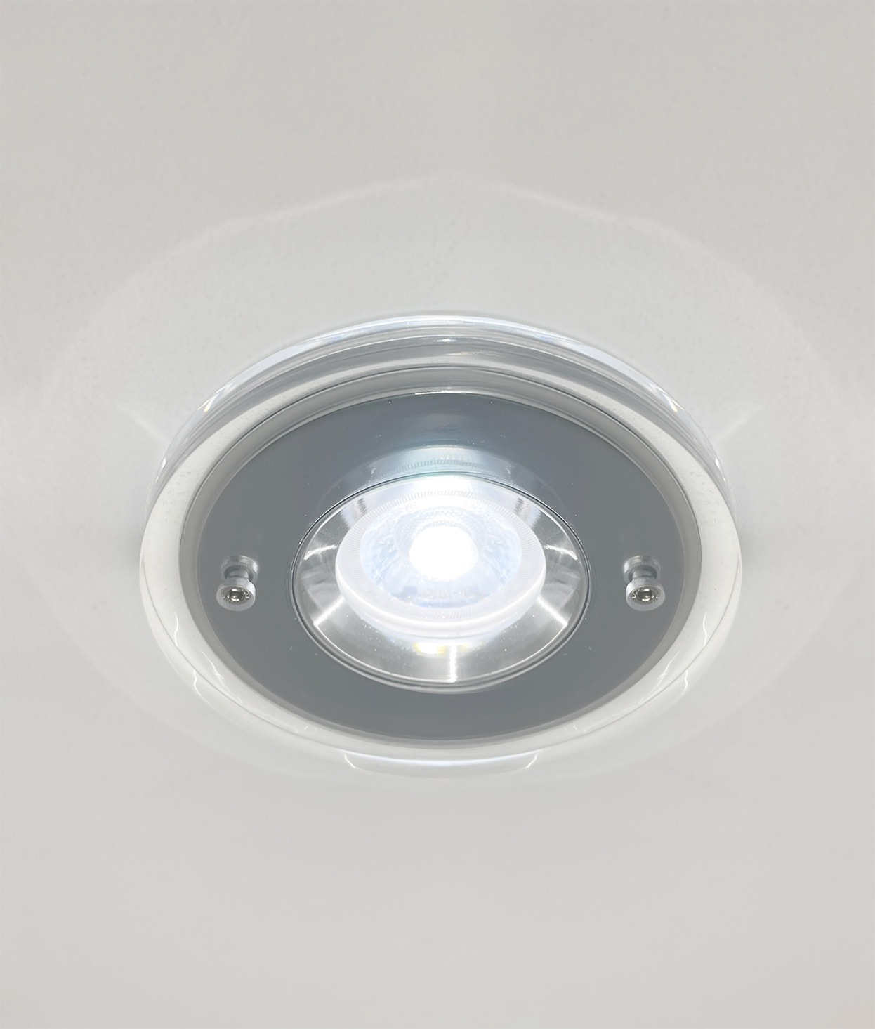 Decorative Glass Downlight IP65 Suitable for Showers and Wetrooms