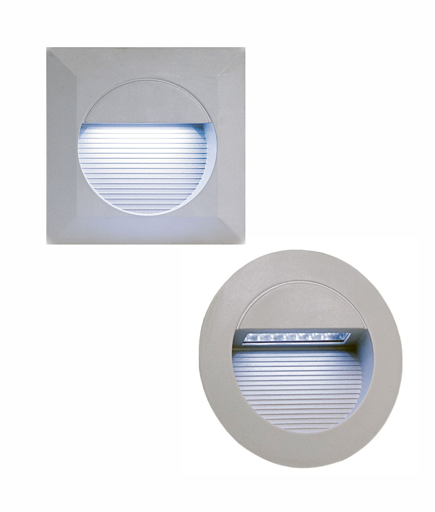 Budget Led Recessed Guide Light For Use Inside Or Out Available In Round Or Square Design