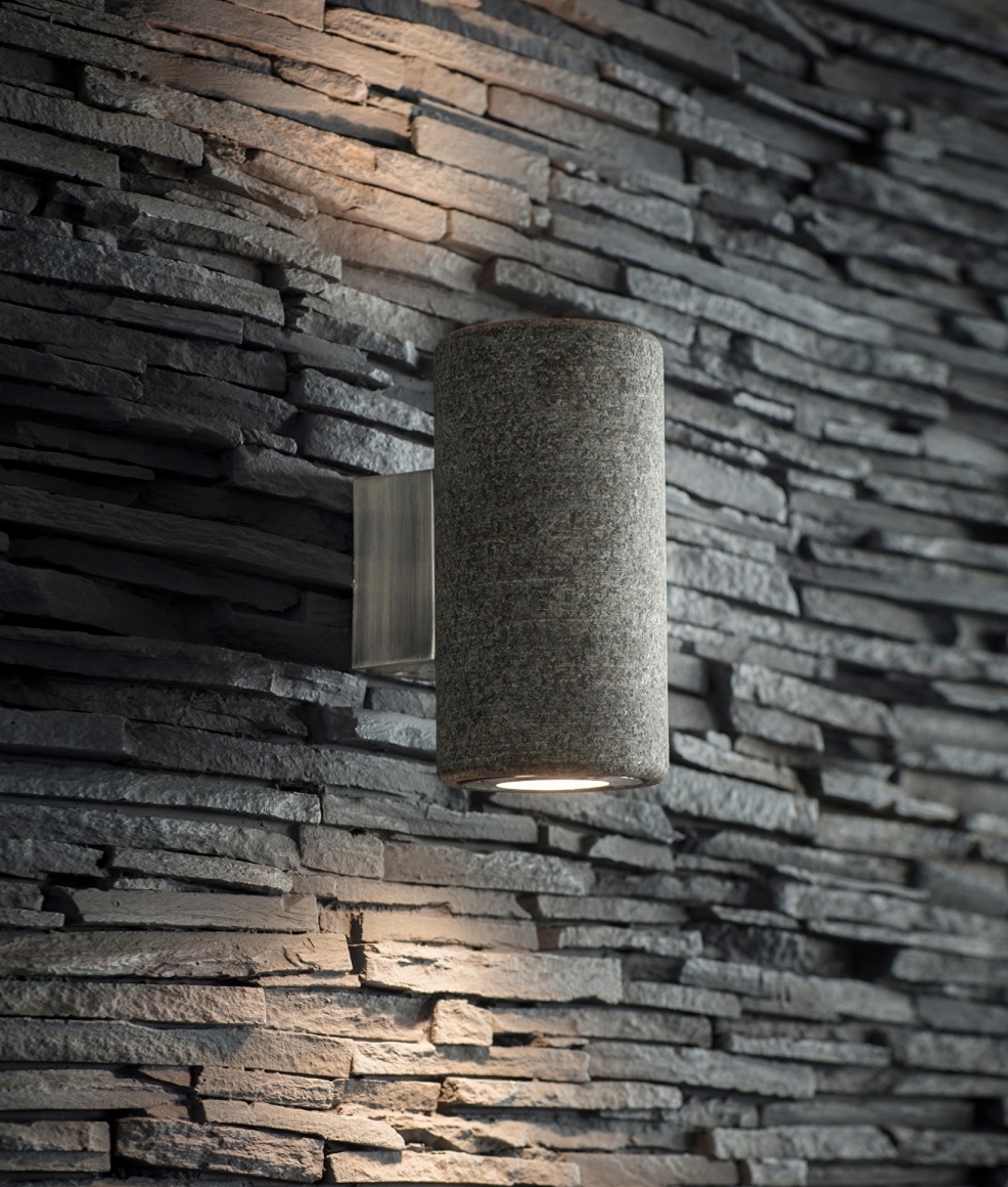 Solid Granite Up Down Wall Light for LED Lamps