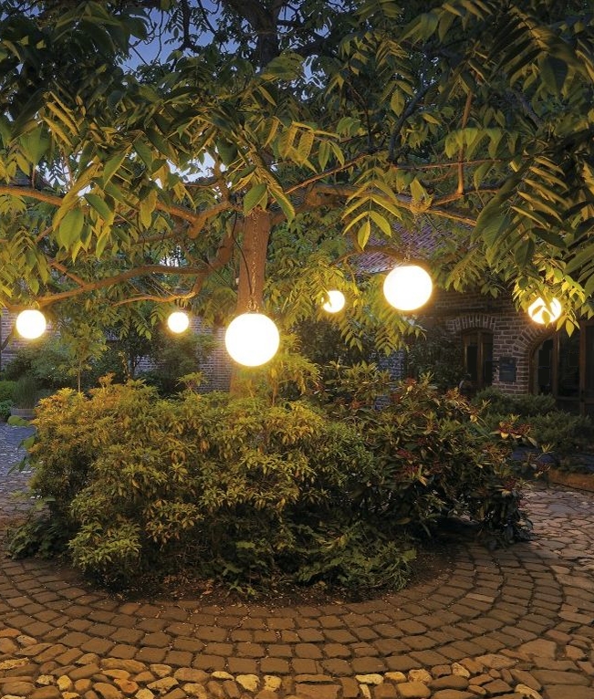Decorative Hanging Globe Light For, Outdoor Globe Lighting