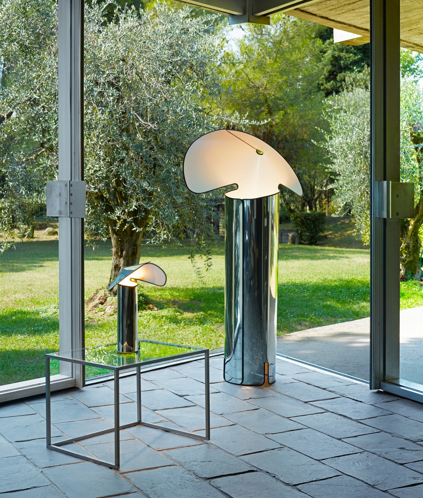 Oversize Floor Lamp Flos Chiara Design By Mario Bellini