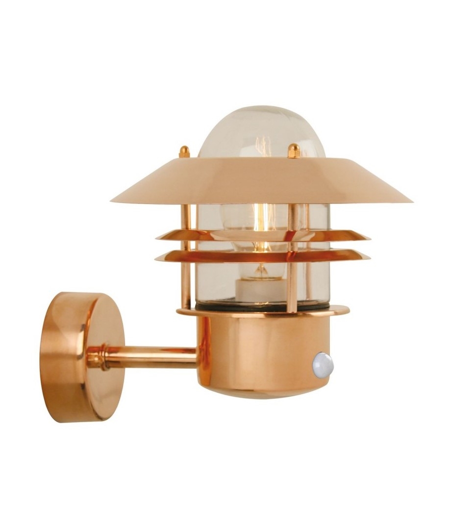 Exterior Pir Sensor Wall Light Lighting Styles Scandinavian Louvre Design Light With Pir Sensor