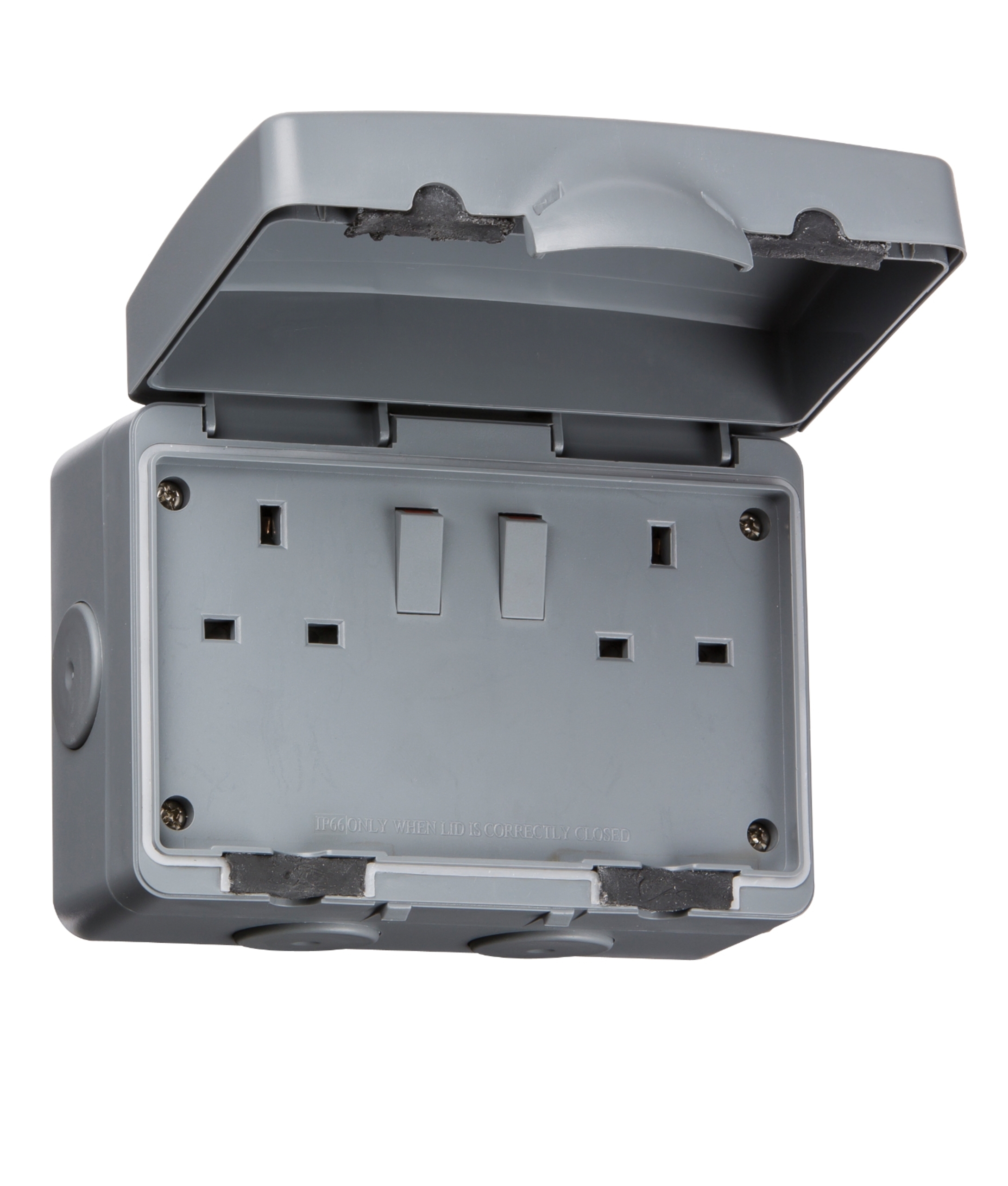 Exterior Wall Socket Single or Double Option Exterior Wall Socket Single or Double Option