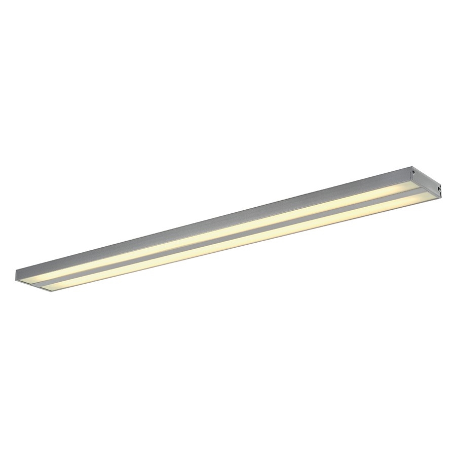 Surface Mounted Twin Fluorescent Ceiling Light Tap To Expand
