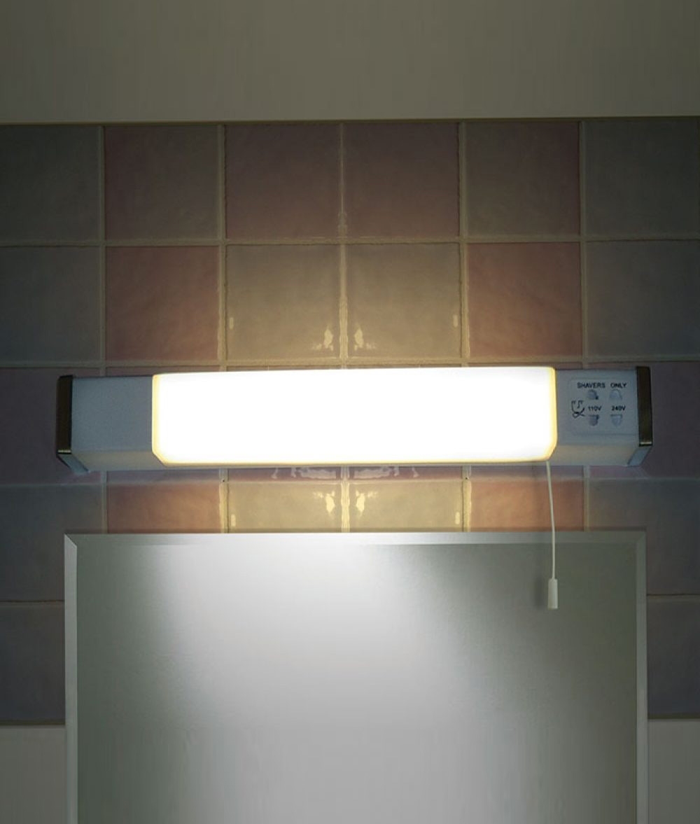 Low Energy Shaverlight - Dual Voltage bathroom mirror wiring diagram 