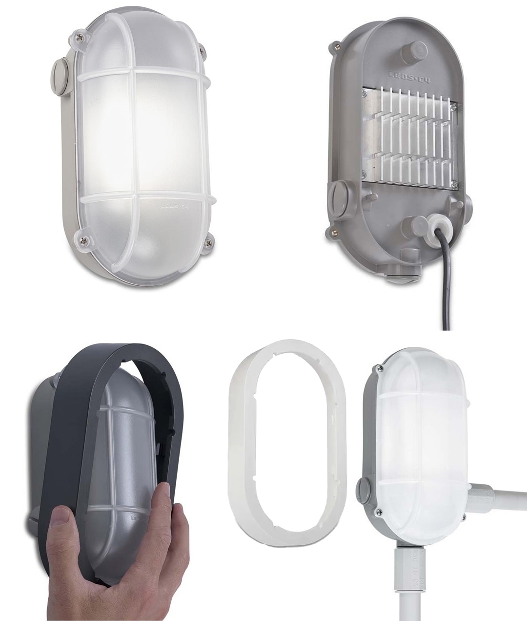 Sale LEDs C4 Turtled Outdoor Marine LED IP65 Bulkhead Light Caged Design Suitable for 20mm