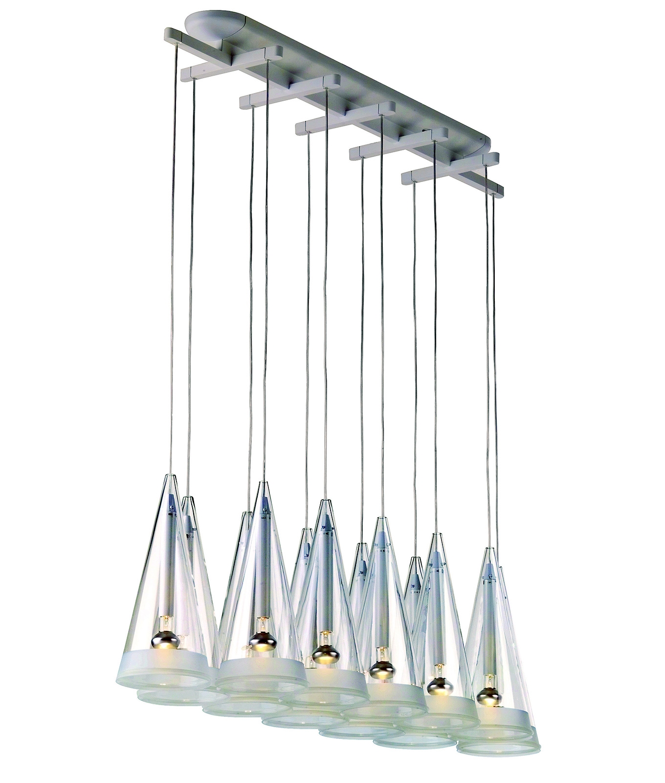 Flos Fucsia 12 Light Suspension Classic contemporary style large pendant -> Lampade A Led Dwg Flos Fucsia 12 Light Suspension Classic contemporary style large pendant -> Lampade A Led Dwg