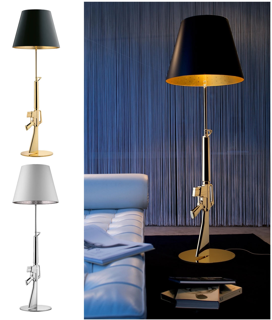 philippe starck gun floor lamp