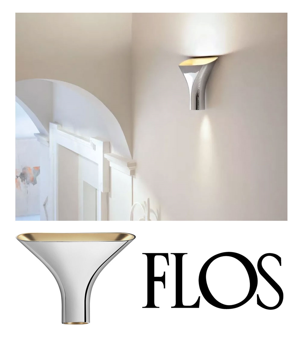 Automatisering menu overtale Tau by Flos a Wall Light Providing Indirect and Direct Wall Washing Light
