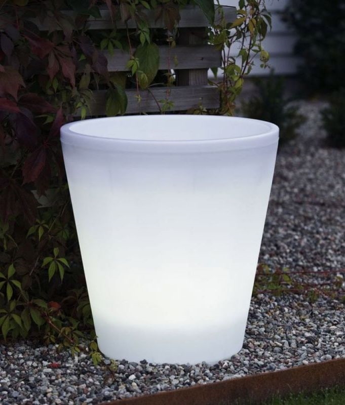 Large Illuminated Planter Pot Large Height 400mm