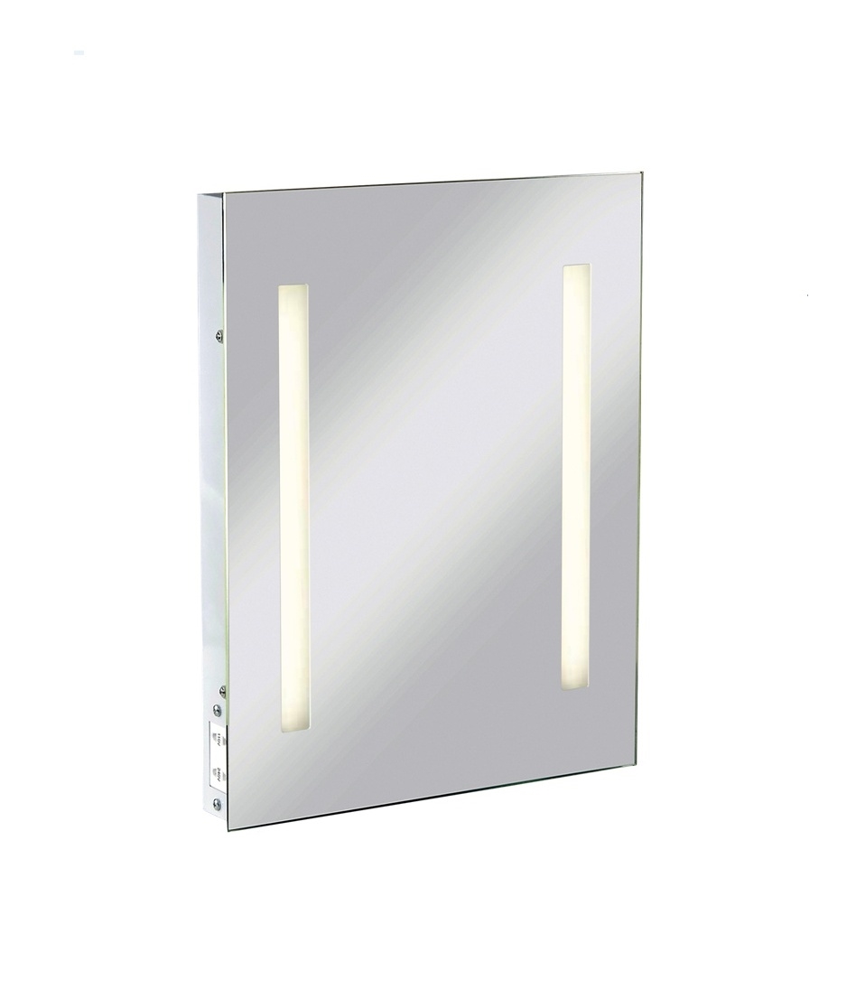 Illuminated Bathroom Mirror IP44 Rated \u0026 Shaver Point Illuminated Bathroom Mirror IP44 Rated \u0026 Shaver Point