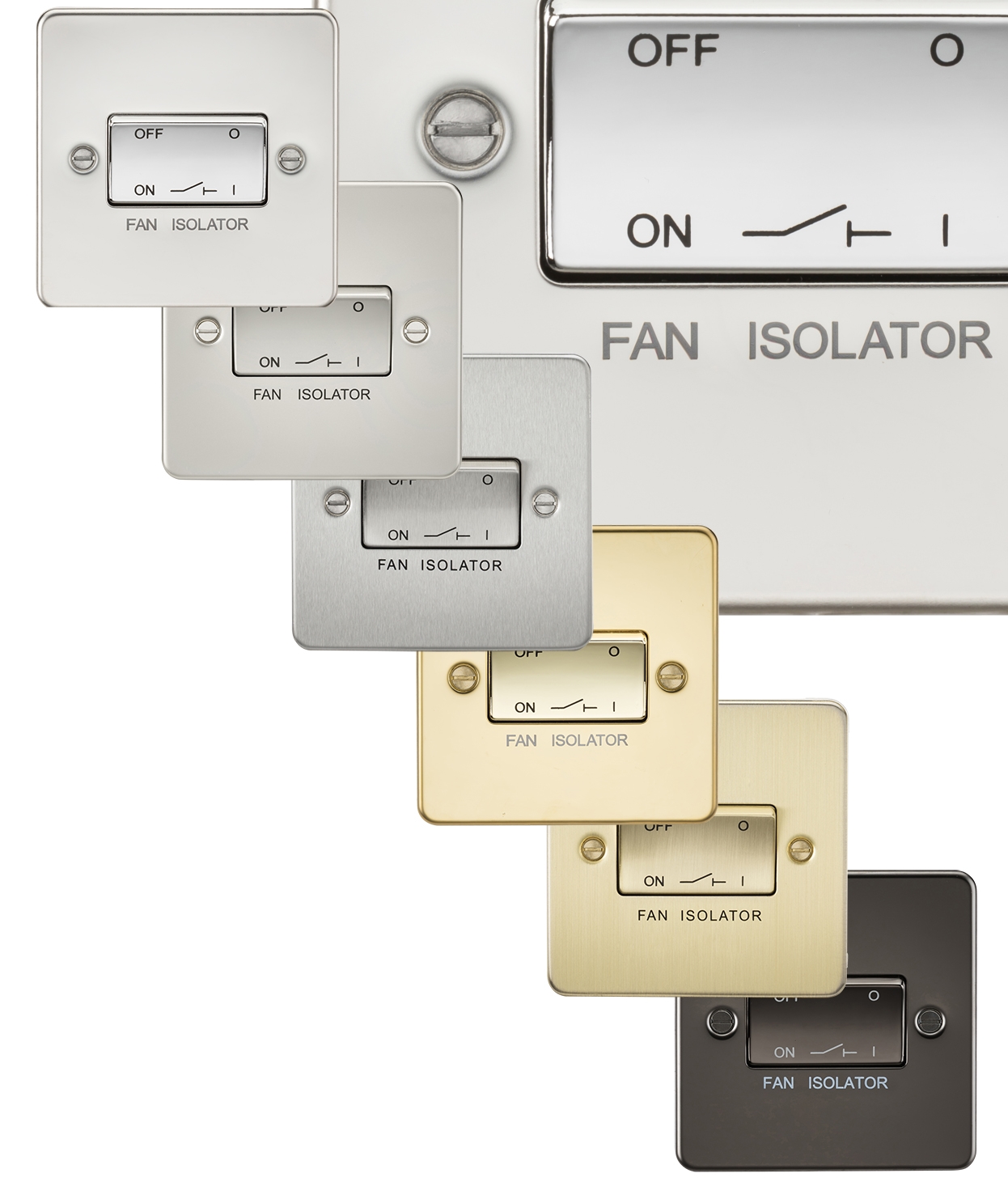 Isolator Fan Switch for Bathrooms