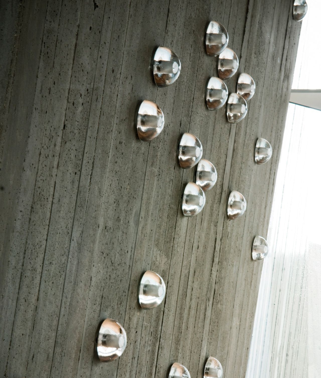 Bocci LED IP65 Glass Wall or Ceiling Half Sphere Light