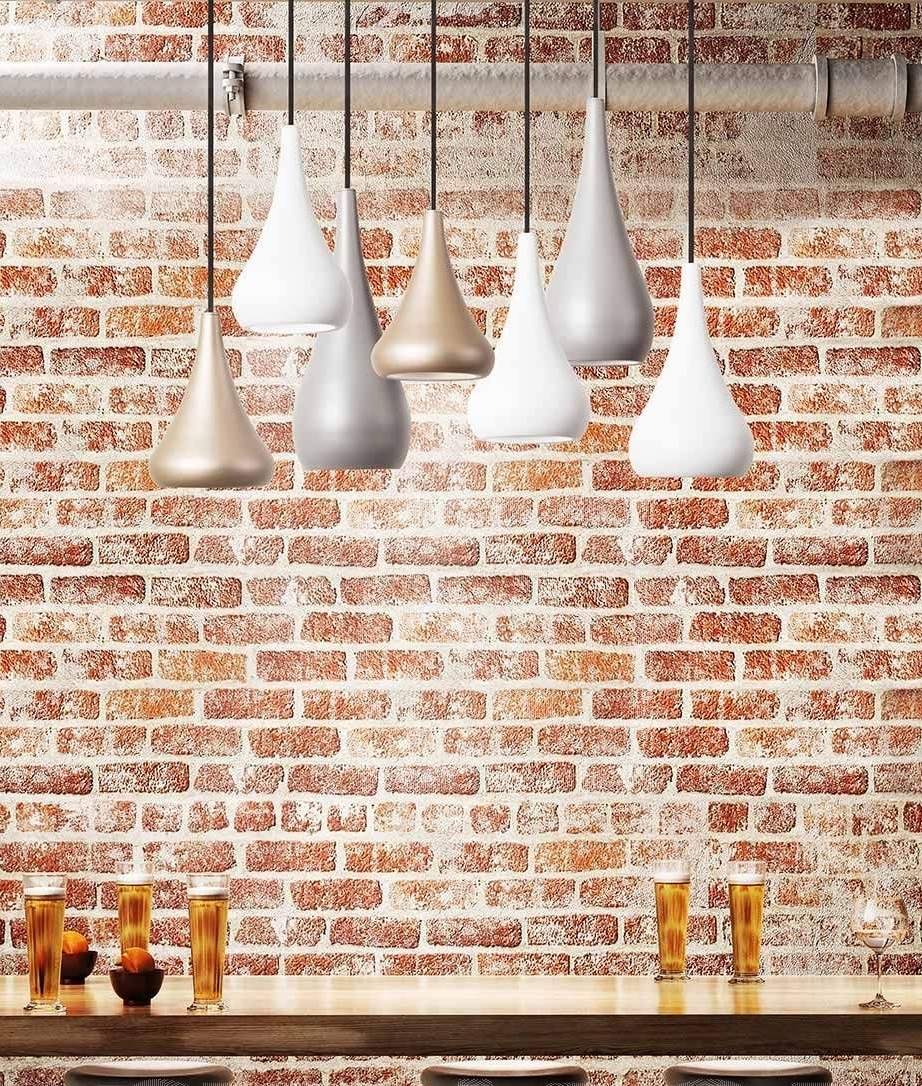 An LED Teardrop Shaped Pendant in 3 Finishes