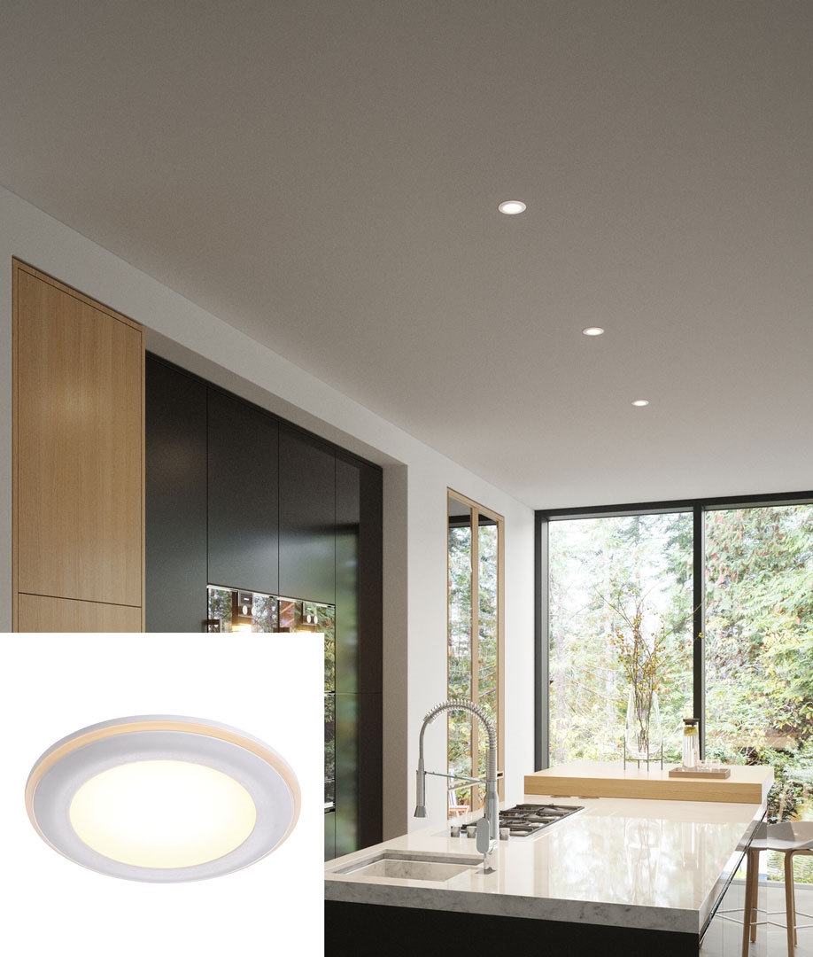 3 led outlet downlight
